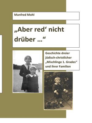 cover image of Aber red' nicht drüber ...